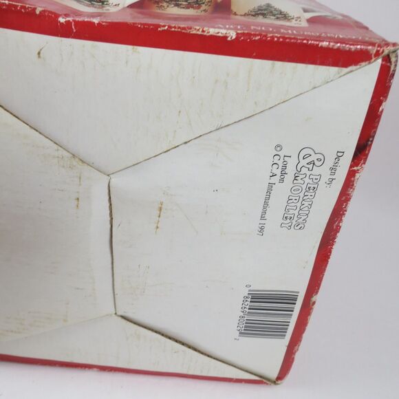 Perkins & Morley Magical Christmas Mugs 1997 Christmas Tree & Cartoon Animals - Picture 9 of 9